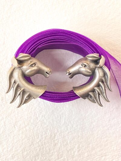 Brass Earring Horse studs