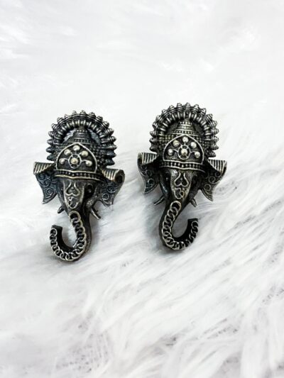 Brass Earring Lord Ganesha studs