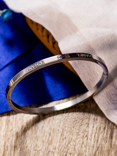 Chanel Inspired Bangle Bracelet