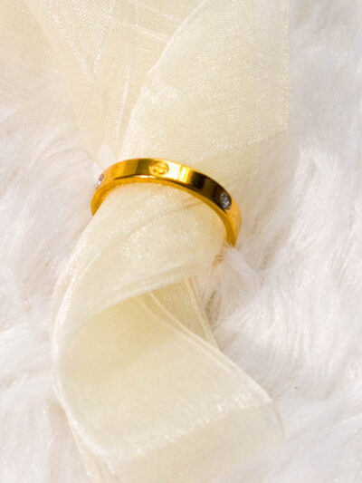 Classic Crystal Eternity Band Ring