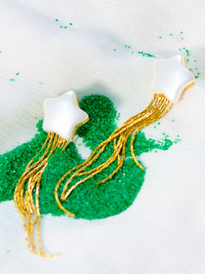 Celestial Star Tassel Earrings