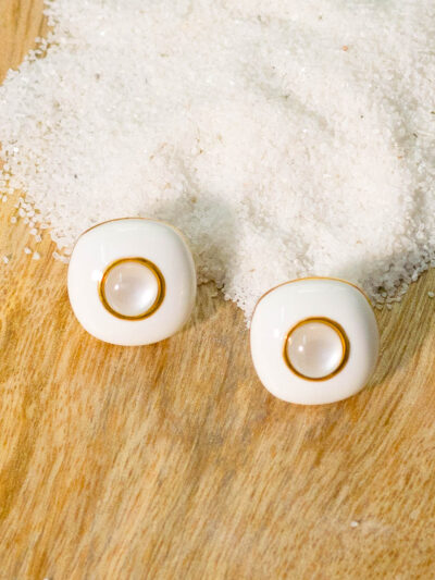 Minimalist Square Stud Earrings