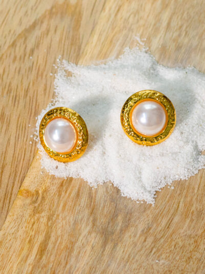 Classic Pearl Stud Earrings