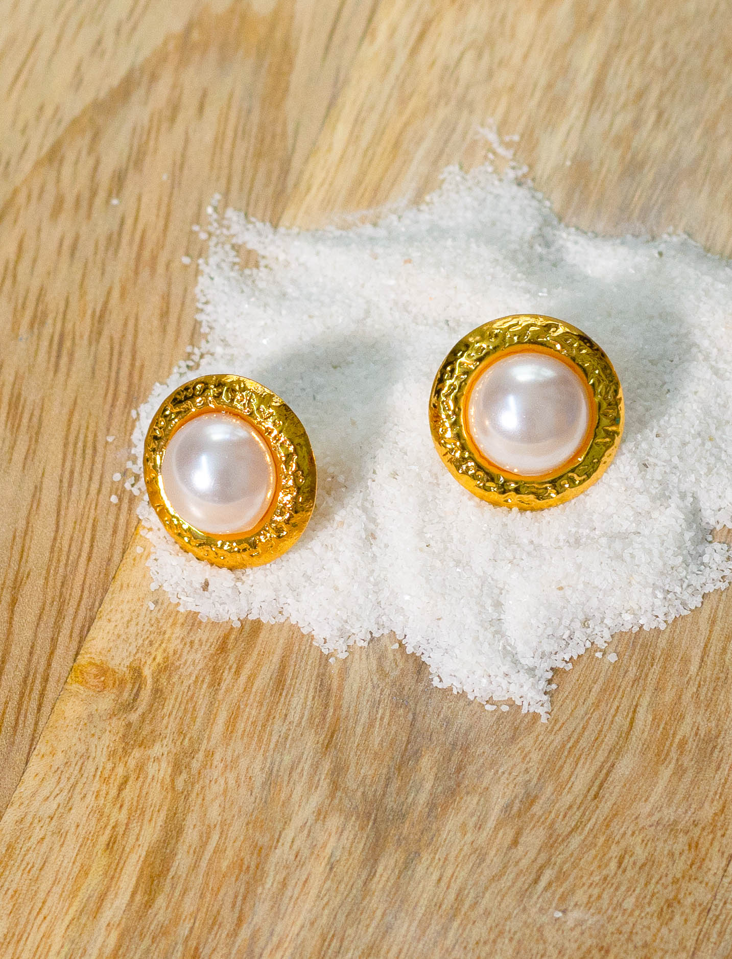 Classic Pearl Stud Earrings