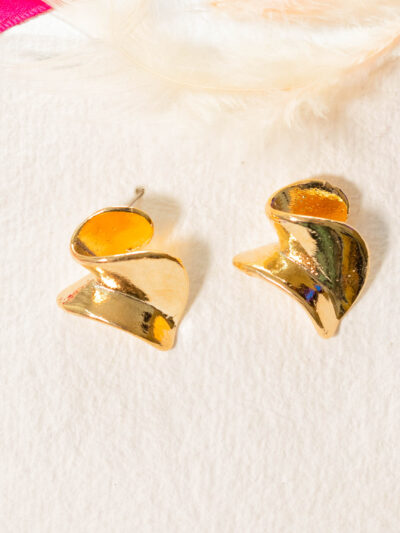 Sculptural Swirl Earrings