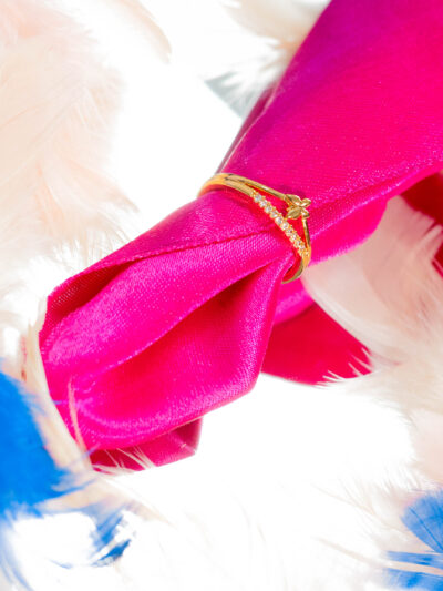 Delicate Butterfly Crystal Ring