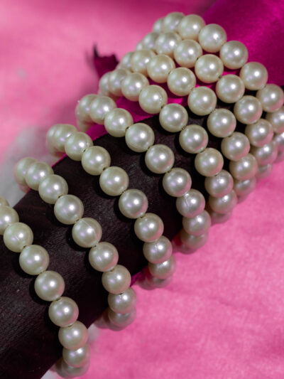 Classic Multi-Strand Pearl Bracelet