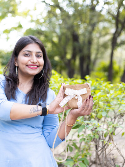 Handmade Crochet Mini Sling Bag