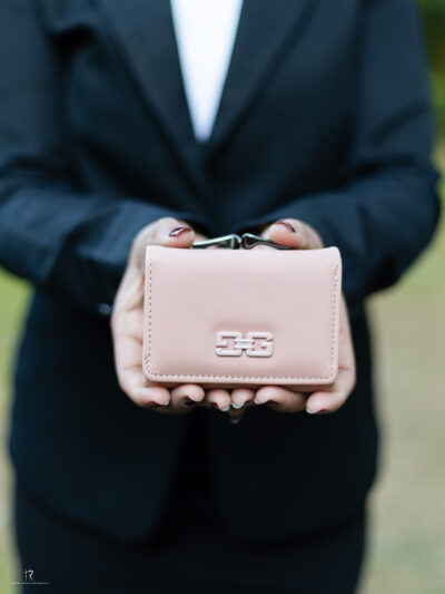 Pink Compact Wallet